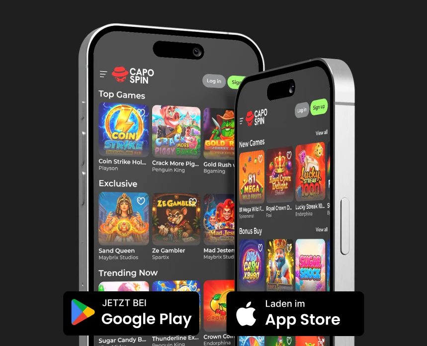 Capospin Mobile Login