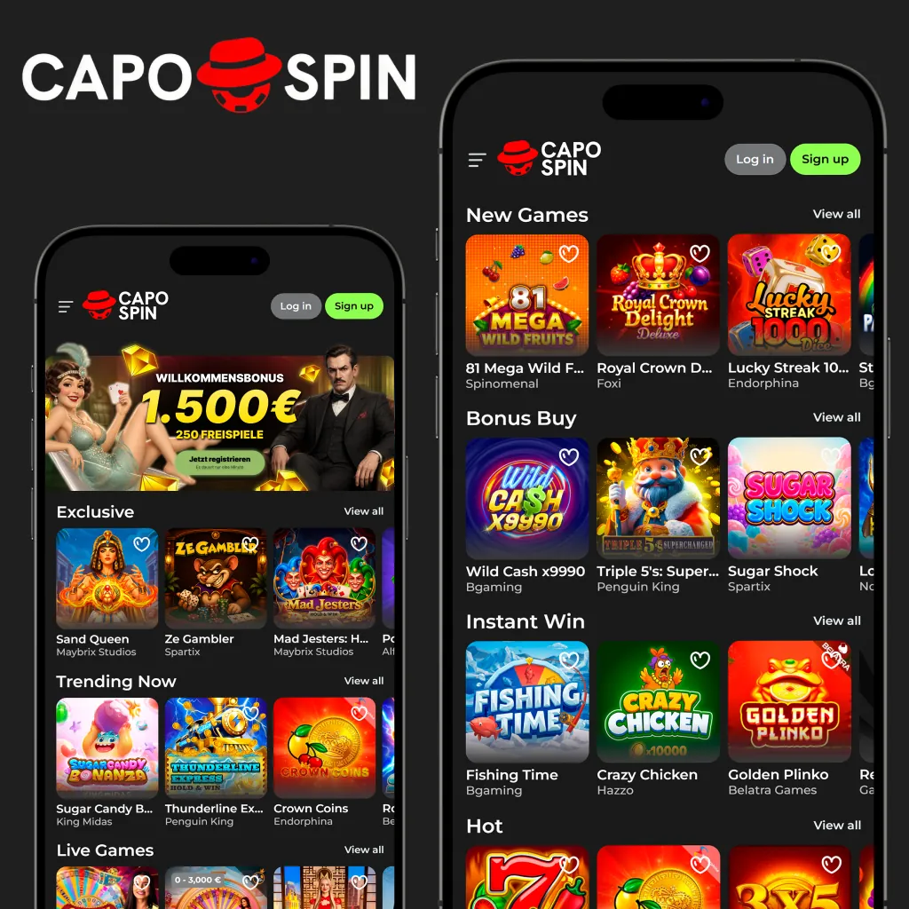 Capospin Login